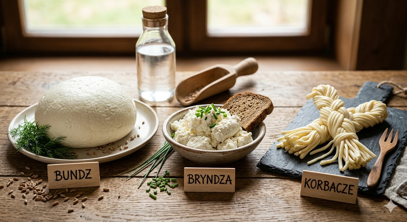 Bundz, bryndza i korbacze – przewodnik po mniej znanych serach góralskich z Podhala